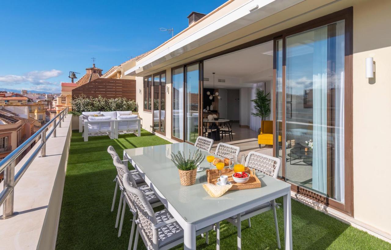 Exclusive Penthouse & Terrace By Ele Apartments Малага Екстериор снимка